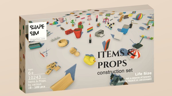 Скриншот из ShapSim - Items & Props Pack 4