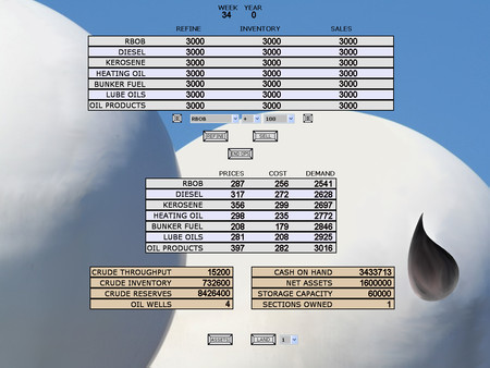 Скриншот из OIL PATCH SIMULATIONS