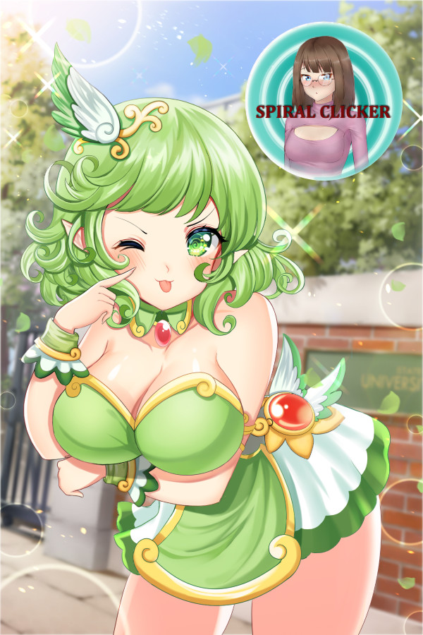 Steam portrait for Spiral Clicker.