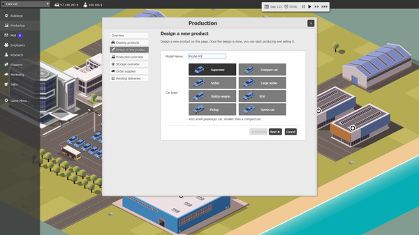Business Magnate game for Linux 1