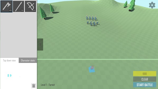Скриншот из Medieval Battle Simulator