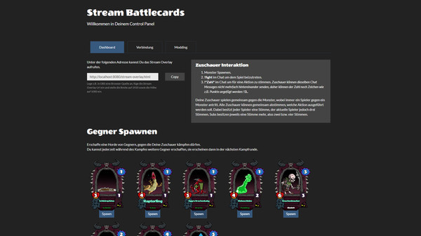 Stream Battlecardsfor windows and Linux 1