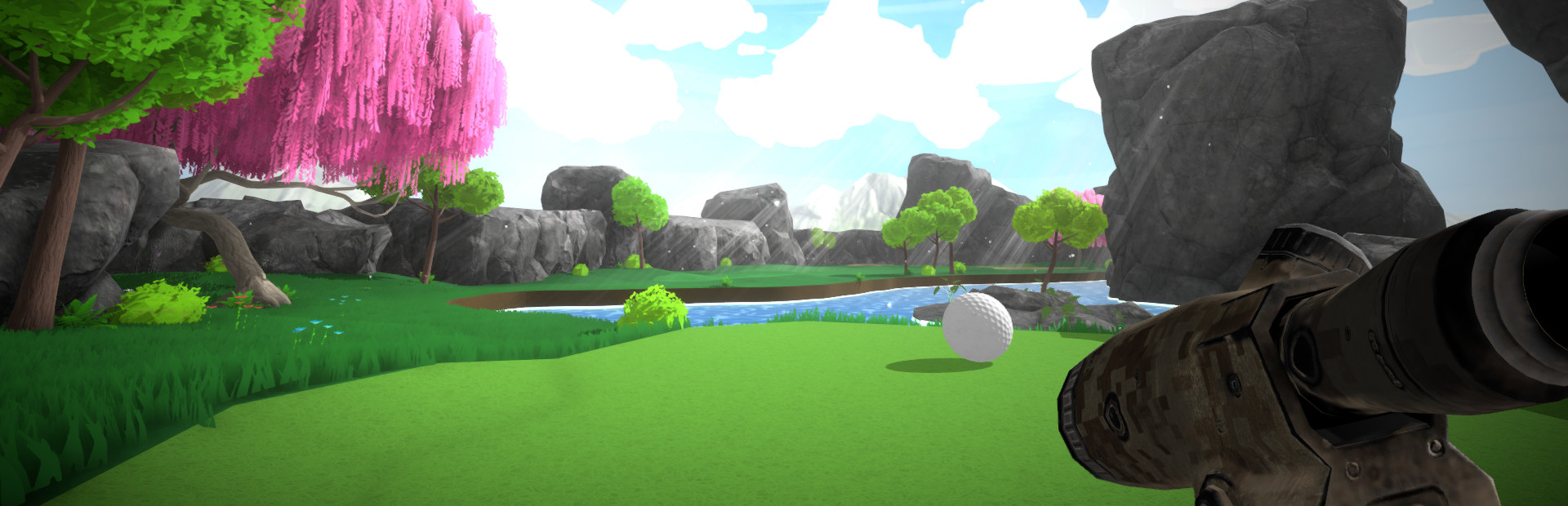 Nice Shot! The Gun Golfing Game