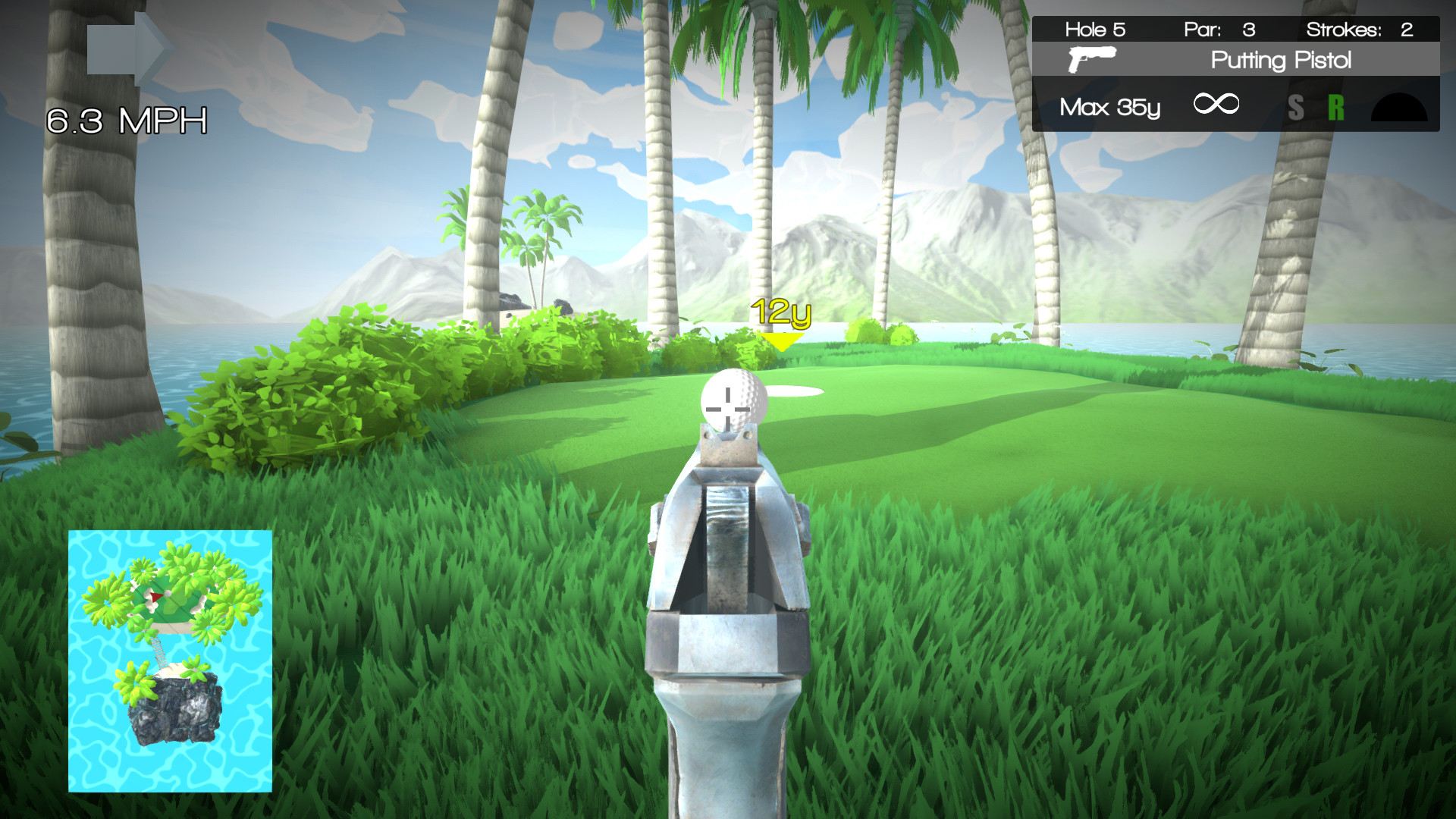 Nice Shot The Gun Golfing Game On Steam - videos matching new secret gun in the shooting range roblox