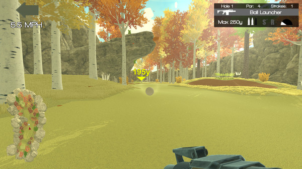 Nice Shot! The Gun Golfing Game game for Linux 1