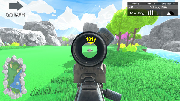 Скриншот из Nice Shot! The Gun Golfing Game