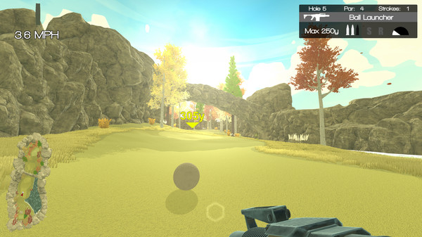 Скриншот из Nice Shot! The Gun Golfing Game