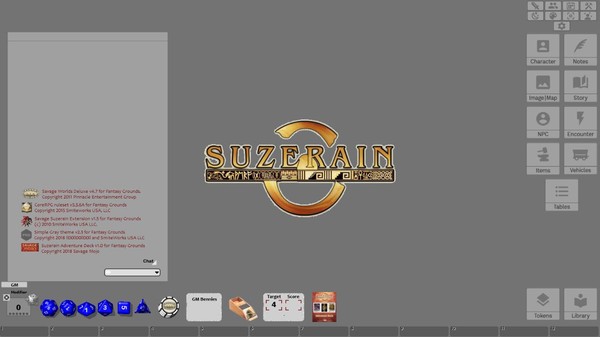 Скриншот из Fantasy Grounds - Savage Suzerain Adventure Deck (Savage Worlds)