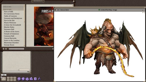 Скриншот из Fantasy Grounds - Fires of Iskh (5E)