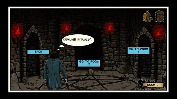 Lovecraft Quest - A Comix Game game for Linux 1