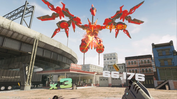 ZERONE Episode 1 Gunner game for Linux 1