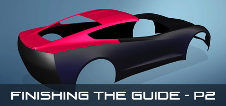 Master Car Creation in Blender: 2.11 - Finishing the Guide Mesh - Part 2 cover art