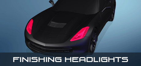 Master Car Creation in Blender: 2.35 - Finishing the Headlights cover art