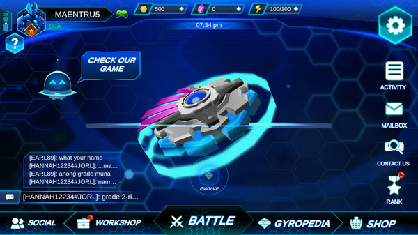 Скриншот из Gyro Buster