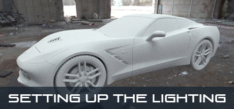 Master Car Creation in Blender: 3.02 - Setting up the Lighting cover art