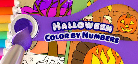 Color by Numbers - Halloween cover art