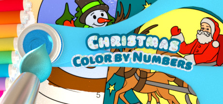 Color by Numbers - Christmas cover art