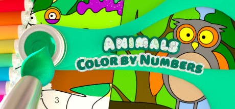 Color by Numbers - Animals cover art