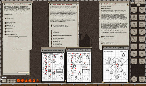 Скриншот из Fantasy Grounds: Quests of Doom 4 - The Hunter's Game (5E)