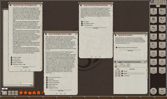 Скриншот из Fantasy Grounds: Quests of Doom 4 - The Hunter's Game (5E)
