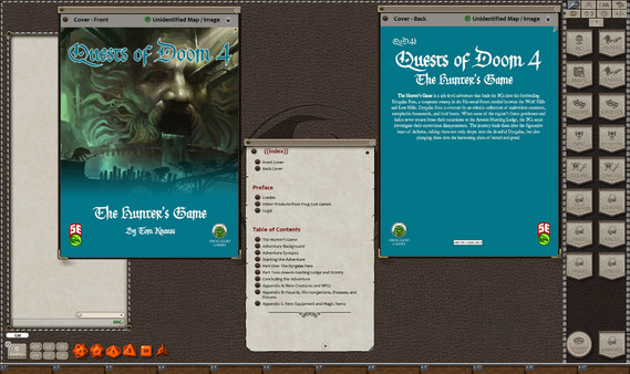 Скриншот из Fantasy Grounds: Quests of Doom 4 - The Hunter's Game (5E)
