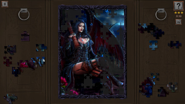 Dark Fantasy: Jigsaw Puzzlefor windows and Linux 1