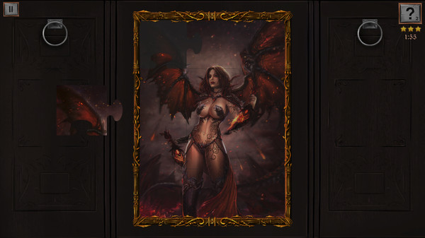 Скриншот из Dark Fantasy: Jigsaw Puzzle