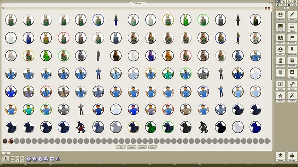 Скриншот из Fantasy Grounds - Monstrous Characters, Volume 5 (Token Pack)