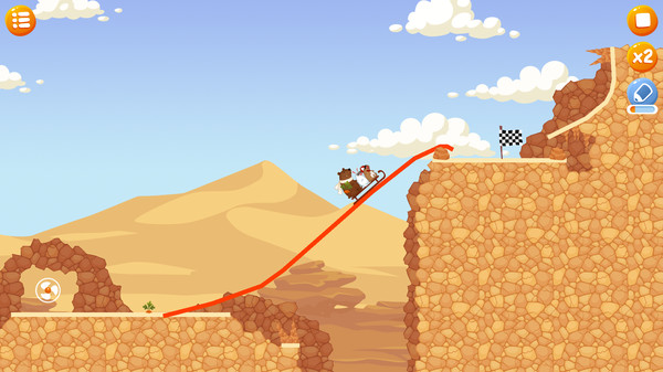 Slide to finish game for Linux 1