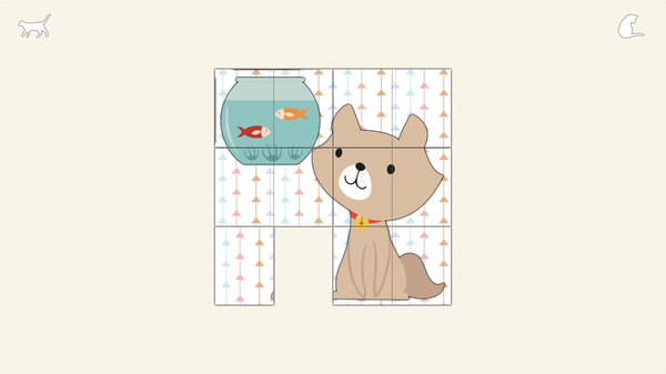 Скриншот из Cat's Puzzle  ⁄ᐠ｡ꞈ｡ᐟ\