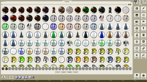 Скриншот из Fantasy Grounds - Strange Supernaturals, Volume 10 (Token Pack)