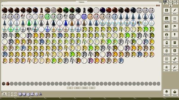 Скриншот из Fantasy Grounds - Strange Supernaturals, Volume 10 (Token Pack)