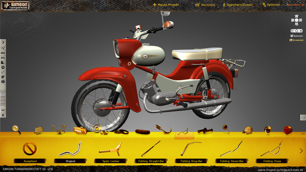 Скриншот из Simson Tuningwerkstatt 3D
