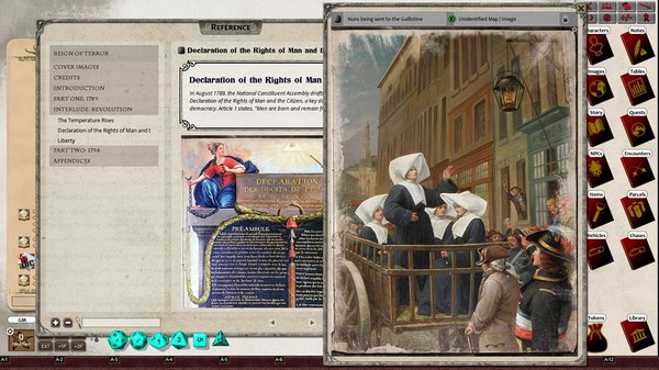 Скриншот из Fantasy Grounds - Reign of Terror (CoC7E)