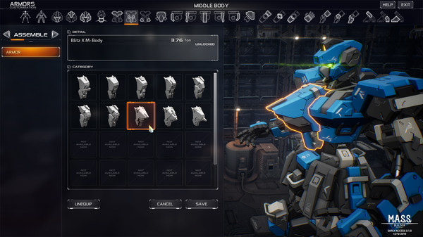 M.A.S.S. Builder game for Linux 1