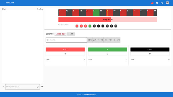 x2Roulette for linux