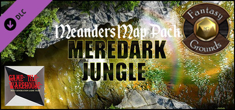 Fantasy Grounds - Meanders Map Pack: Meredark Jungle (Map Pack) cover art