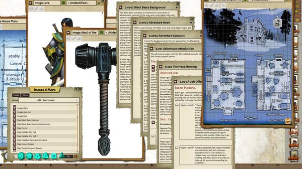 Скриншот из Fantasy Grounds - A06: Bear Trouble (Savage Worlds)
