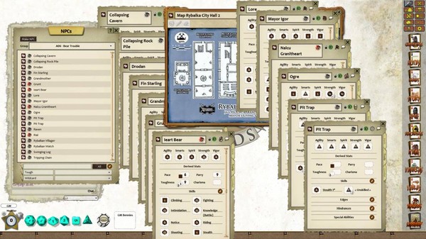Скриншот из Fantasy Grounds - A06: Bear Trouble (Savage Worlds)