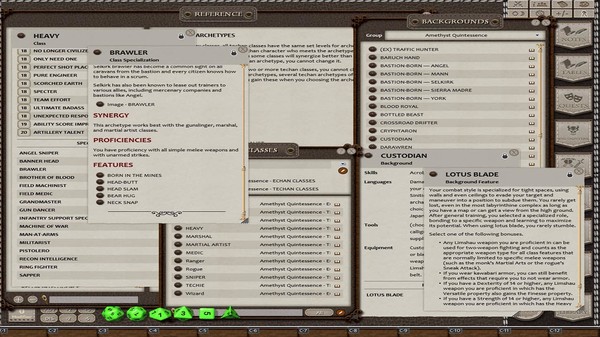 Скриншот из Fantasy Grounds - Amethyst: Quintessence (5E)