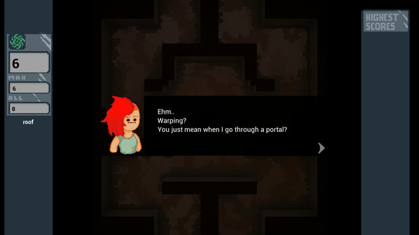 WarpThrough game for Linux 1