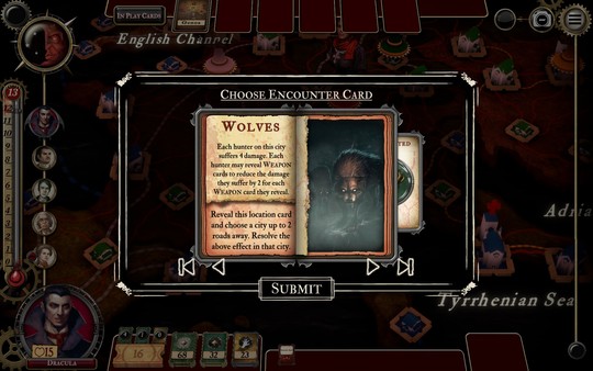 Скриншот из Fury of Dracula: Digital Edition