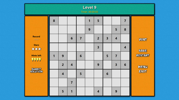 Скриншот из Super Turbo Sudoku