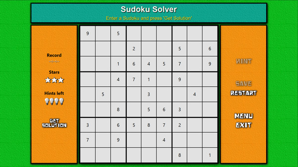 Скриншот из Super Turbo Sudoku