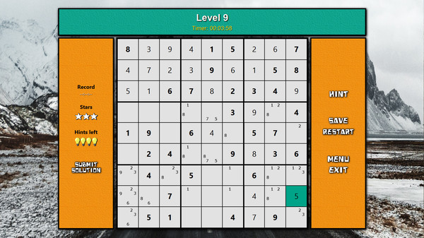 Super Turbo Sudoku minimum requirements