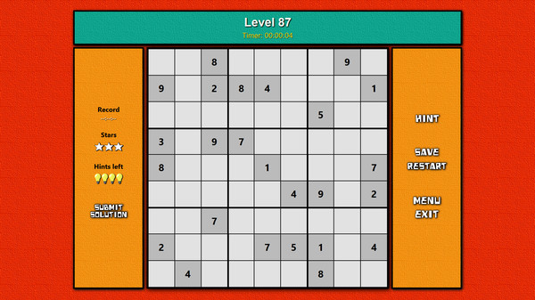 Скриншот из Super Turbo Sudoku