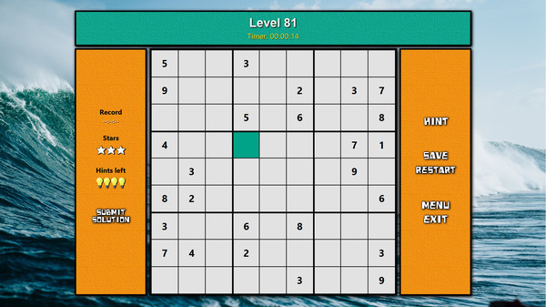 Super Turbo Sudoku requirements