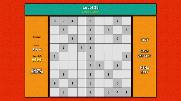 Скриншот из Super Turbo Sudoku