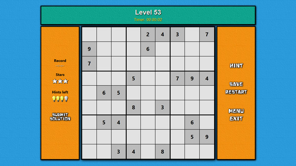 Скриншот из Super Turbo Sudoku