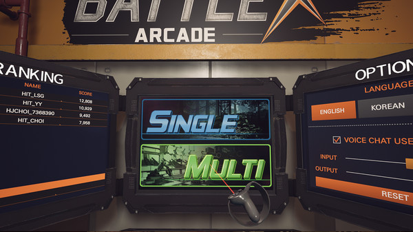 BATTLE X Arcade screenshot